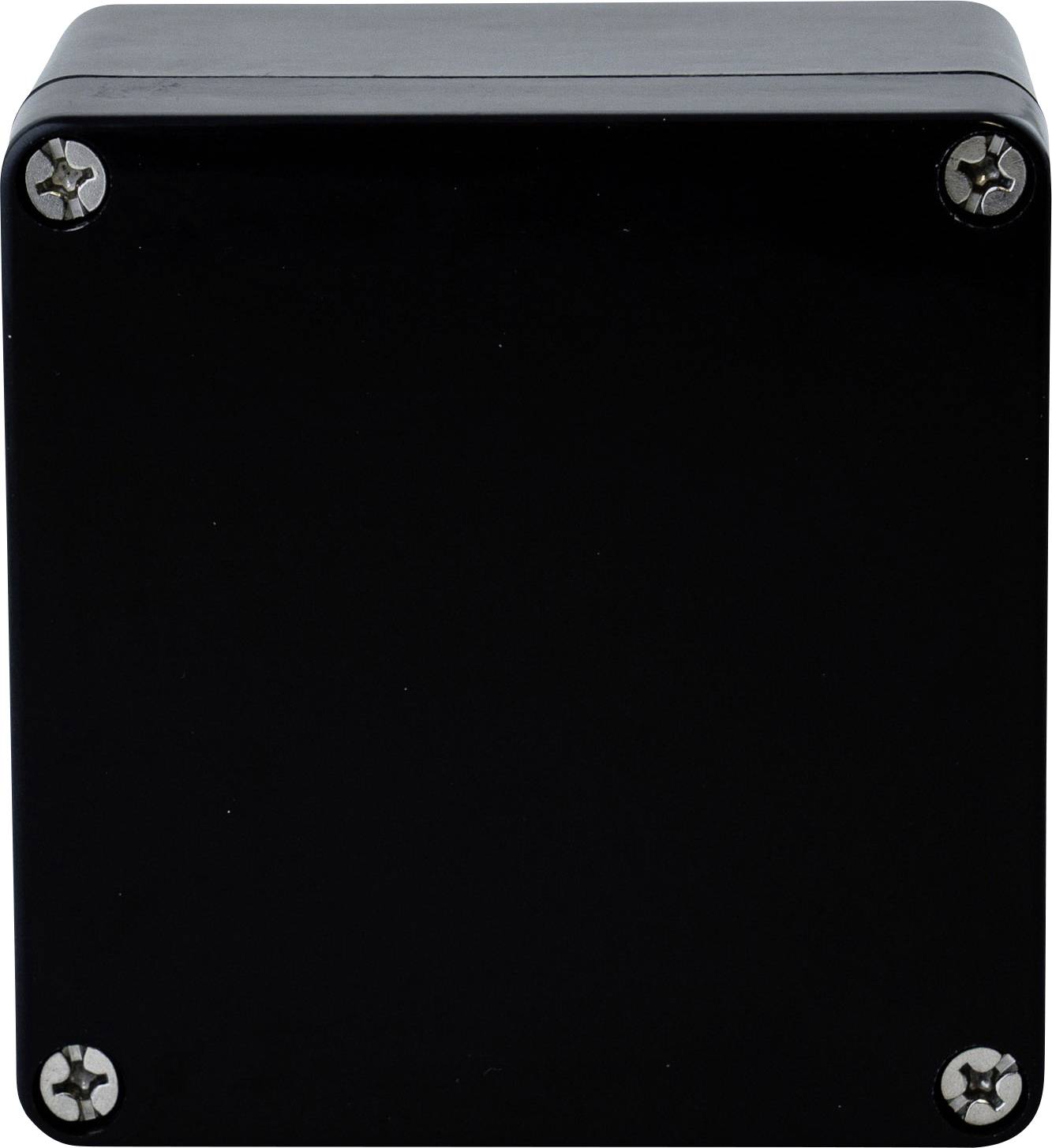 Boxexpert Elbe Polyester schwarz 16016090 Industrie-Gehäuse 160 x 160 x 90 Kunststoff (glasfaserverstärkt) Graphitschwarz 1St.