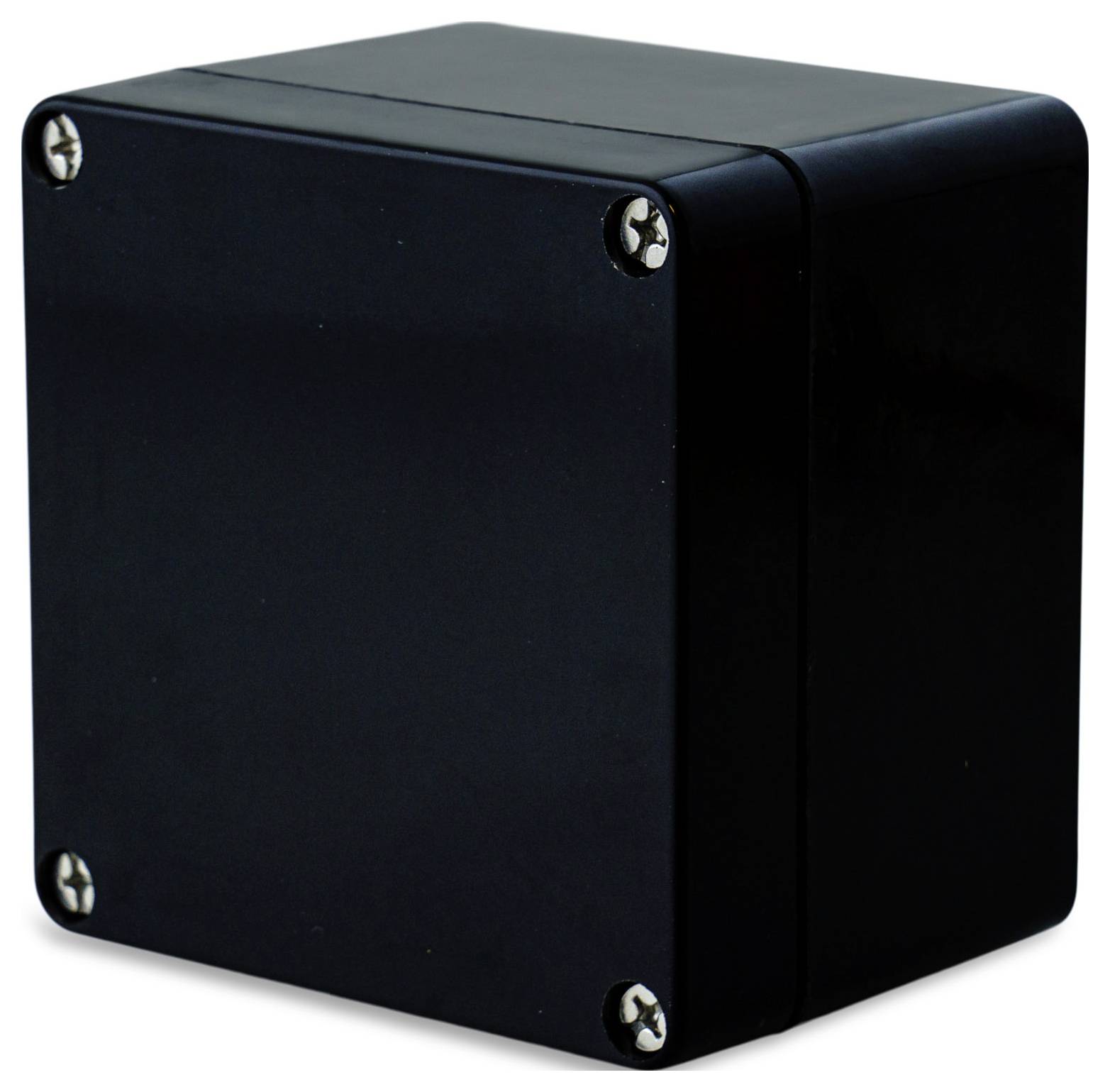 Boxexpert Elbe Polyester schwarz 16016090 Industrie-Gehäuse 160 x 160 x 90 Kunststoff (glasfaserverstärkt) Graphitschwarz 1St.