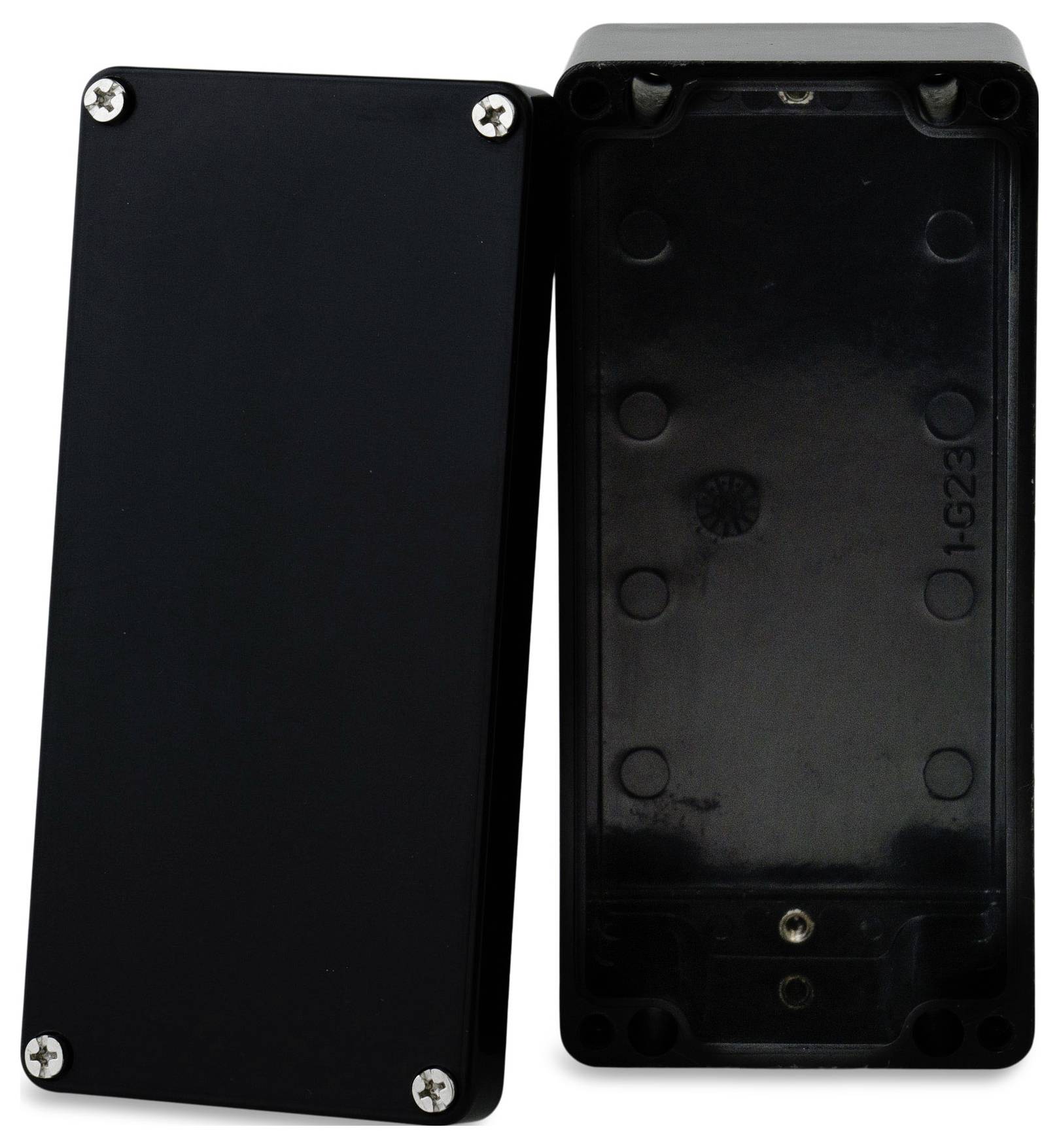 Boxexpert Elbe Polyester schwarz 1607575 Industrie-Gehäuse 75 x 160 x 75 Kunststoff (glasfaserverstärkt) Graphitschwarz 1St.