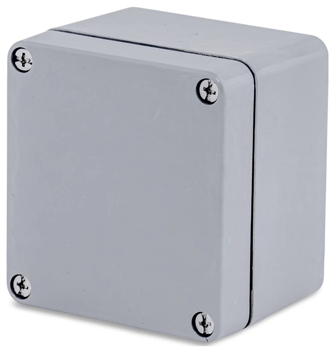 Boxexpert Elbe Polyester grau 807555 Industrie-Gehäuse 75 x 80 x 55 Kunststoff (glasfaserverstärkt) Grau 1St.