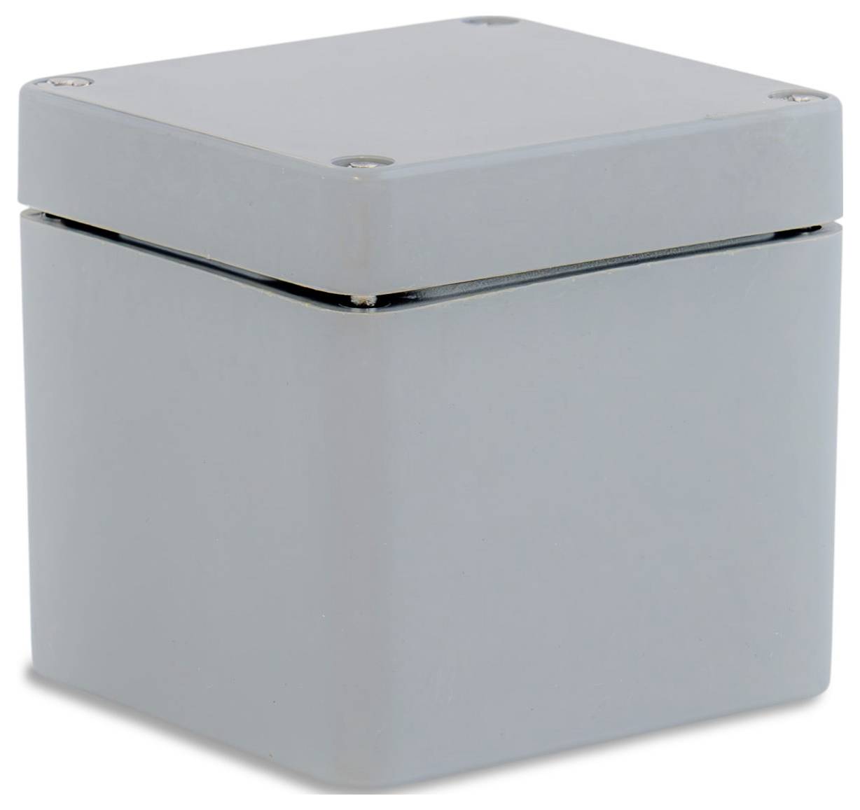 Boxexpert Elbe Polyester grau 807575 Industrie-Gehäuse 75 x 80 x 75 Kunststoff (glasfaserverstärkt) Grau 1St.