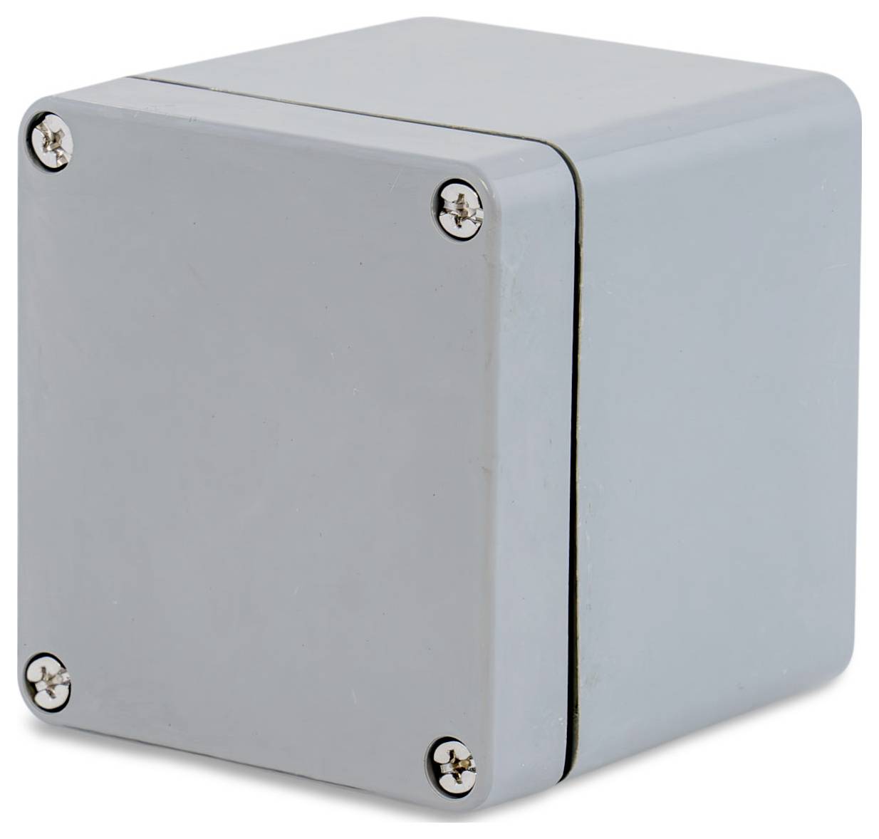 Boxexpert Elbe Polyester grau 807575 Industrie-Gehäuse 75 x 80 x 75 Kunststoff (glasfaserverstärkt) Grau 1St.