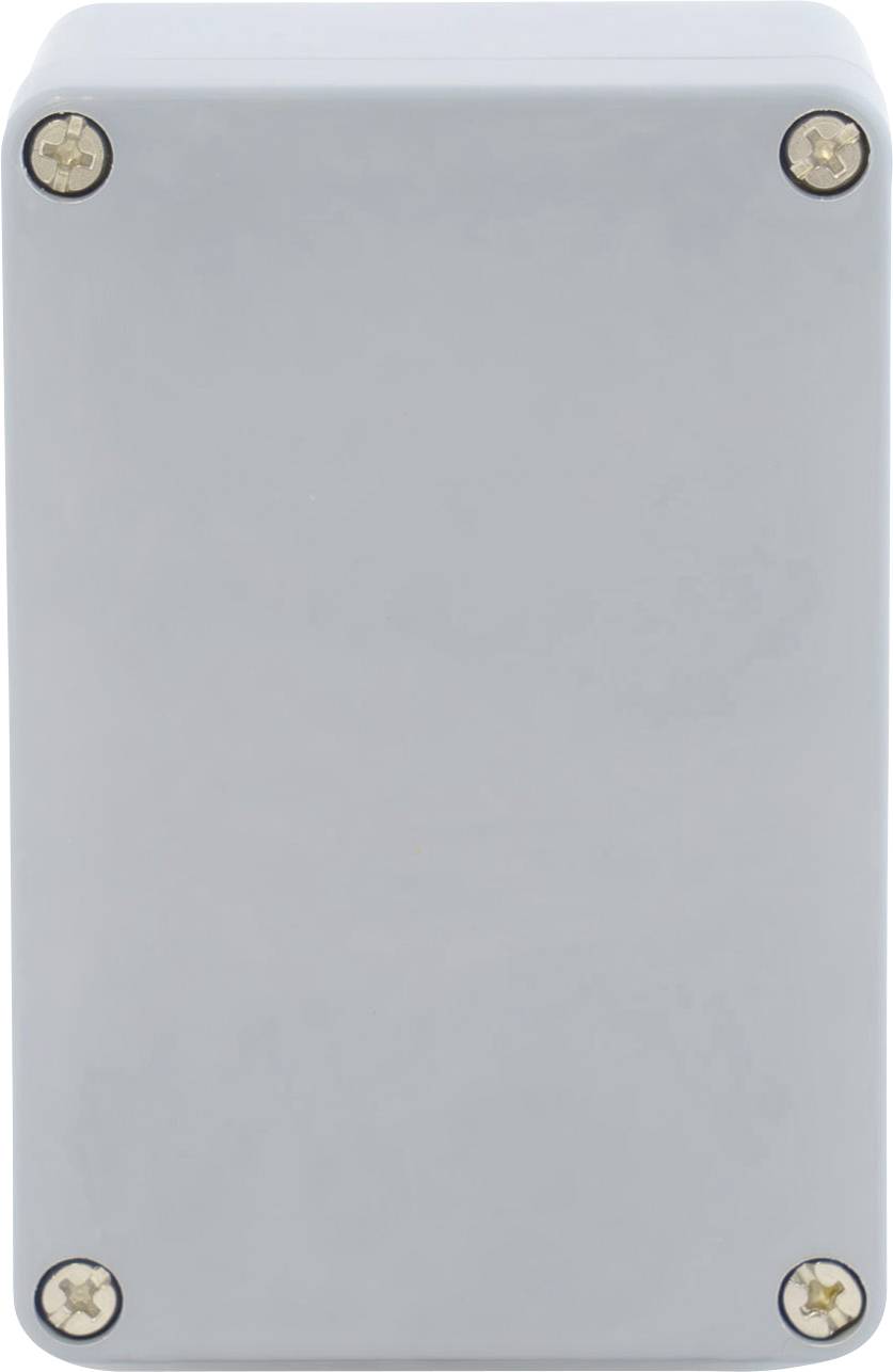 Boxexpert Elbe Polyester grau 1107555 Industrie-Gehäuse 75 x 100 x 55 Kunststoff (glasfaserverstärkt) Grau 1St.