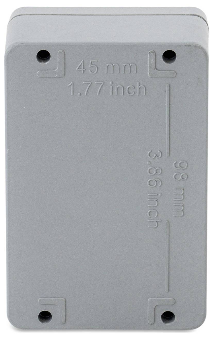 Boxexpert Elbe Polyester grau 1107575 Industrie-Gehäuse 75 x 110 x 75 Kunststoff (glasfaserverstärkt) Grau 1St.