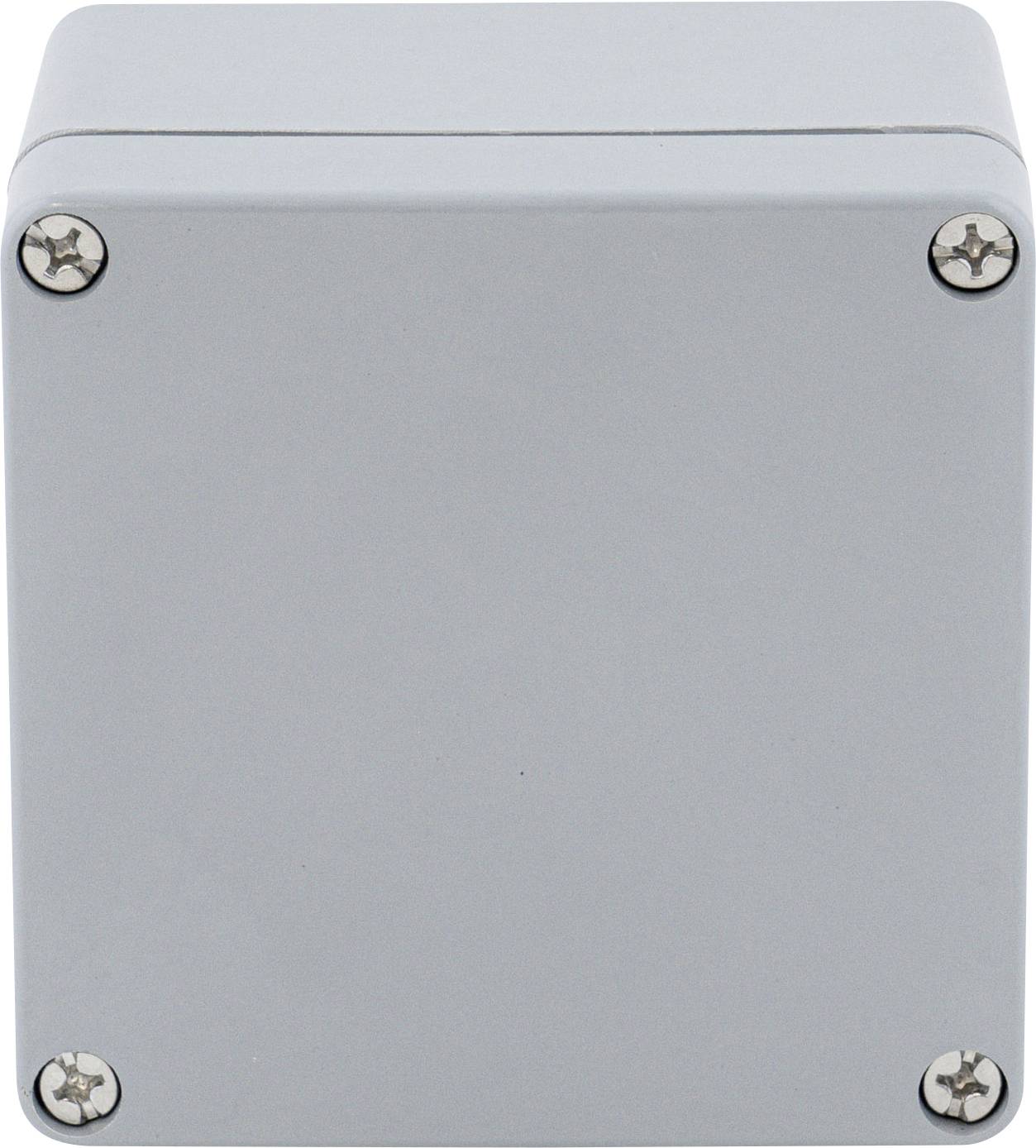 Boxexpert Elbe Polyester grau 16016090 Industrie-Gehäuse 160 x 160 x 90 Kunststoff (glasfaserverstärkt) Grau 1St.