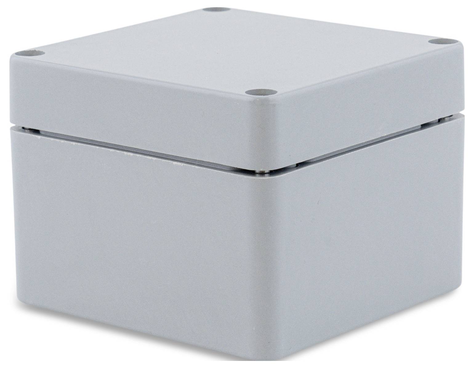 Boxexpert Elbe Polyester grau 16016090 Industrie-Gehäuse 160 x 160 x 90 Kunststoff (glasfaserverstärkt) Grau 1St.