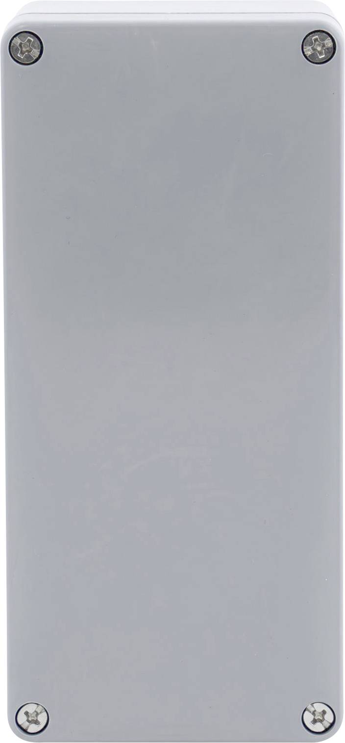 Boxexpert Elbe Polyester grau 1607555 Industrie-Gehäuse 75 x 160 x 55 Kunststoff (glasfaserverstärkt) Grau 1St.