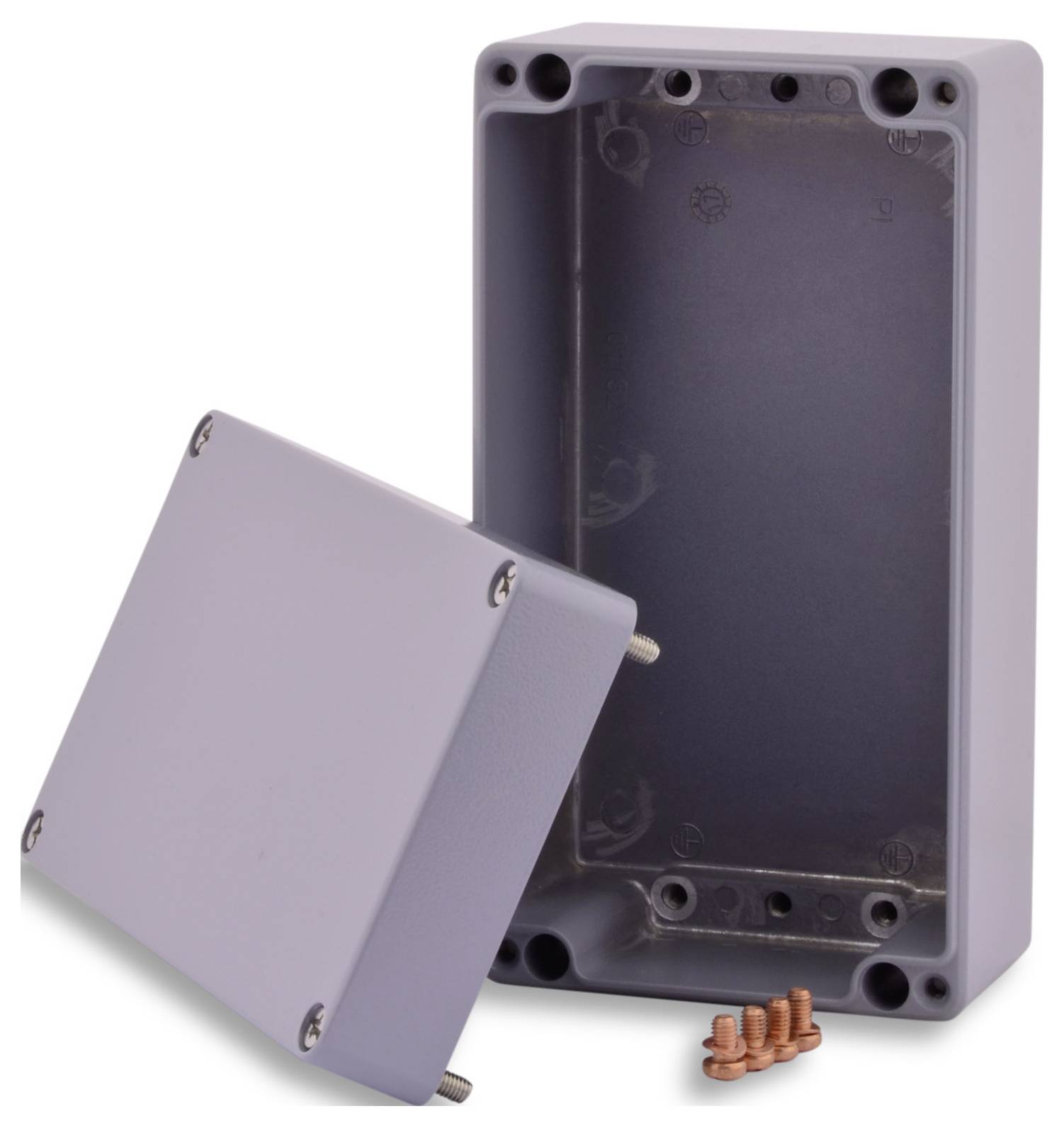 Boxexpert Alster 2508057 Gehäuse 80 x 250 x 57 Aluminium Silber-Grau 1St.