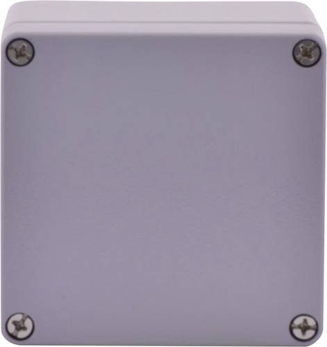 Boxexpert Alster 10010081 Gehäuse 100 x 100 x 81 Aluminium Silber-Grau 1St.
