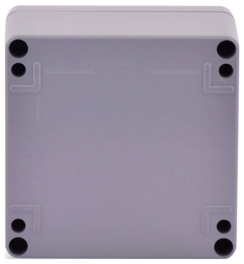 Boxexpert Alster 10010081 Gehäuse 100 x 100 x 81 Aluminium Silber-Grau 1St.