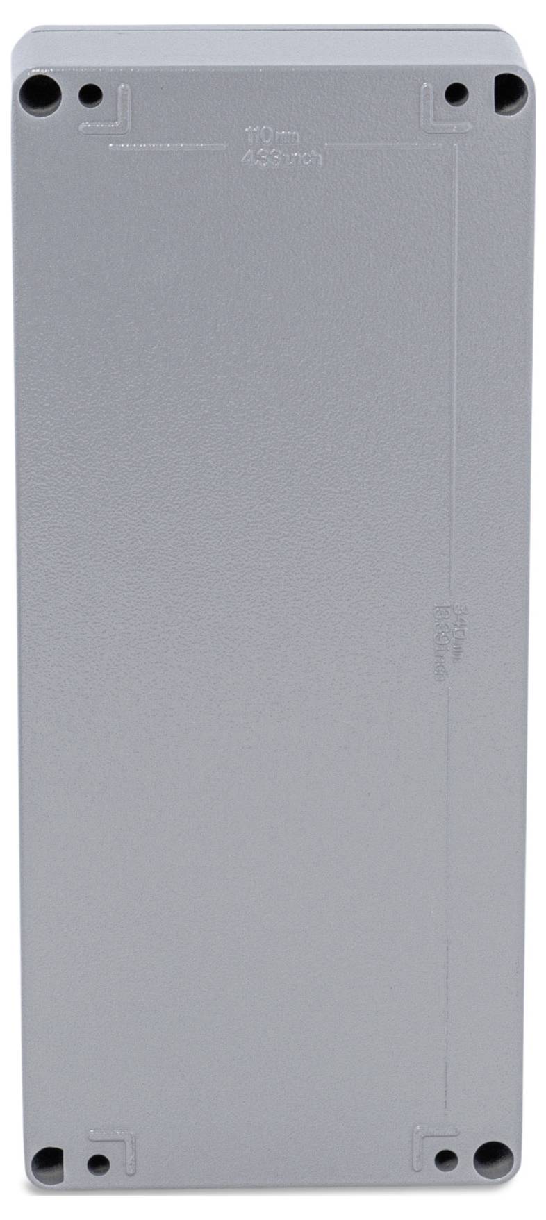 Boxexpert Alster 36016090 Gehäuse 160 x 360 x 90 Aluminium Silber-Grau 1St.