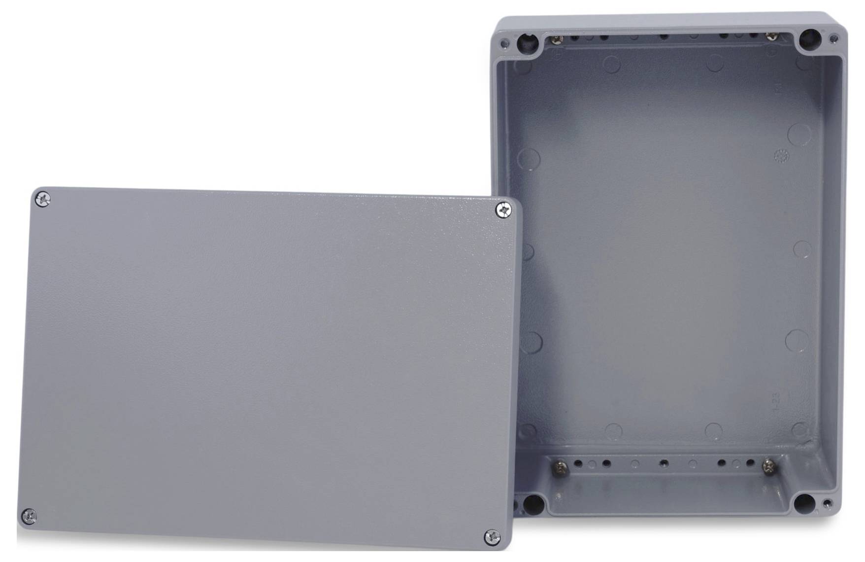 Boxexpert Alster 330230111 Gehäuse 230 x 330 x 110 Aluminium Silber-Grau 1St.