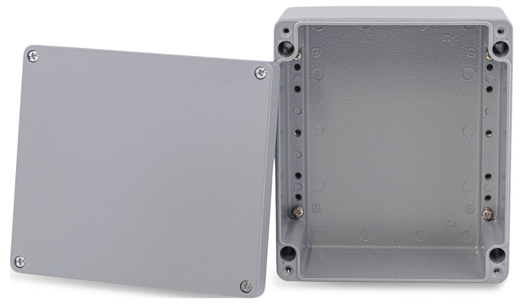 Boxexpert Alster 230200111 Gehäuse 200 x 230 x 111 Aluminium Silber-Grau 1St.