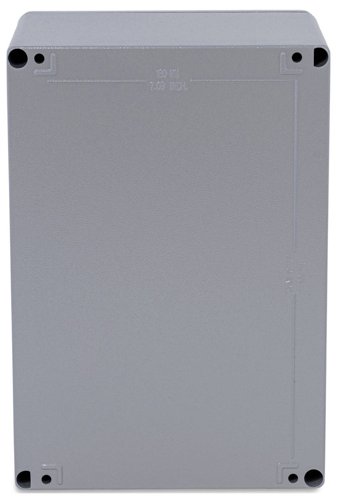 Boxexpert Alster 330230180 Gehäuse 230 x 330 x 180 Aluminium Silber-Grau 1St.