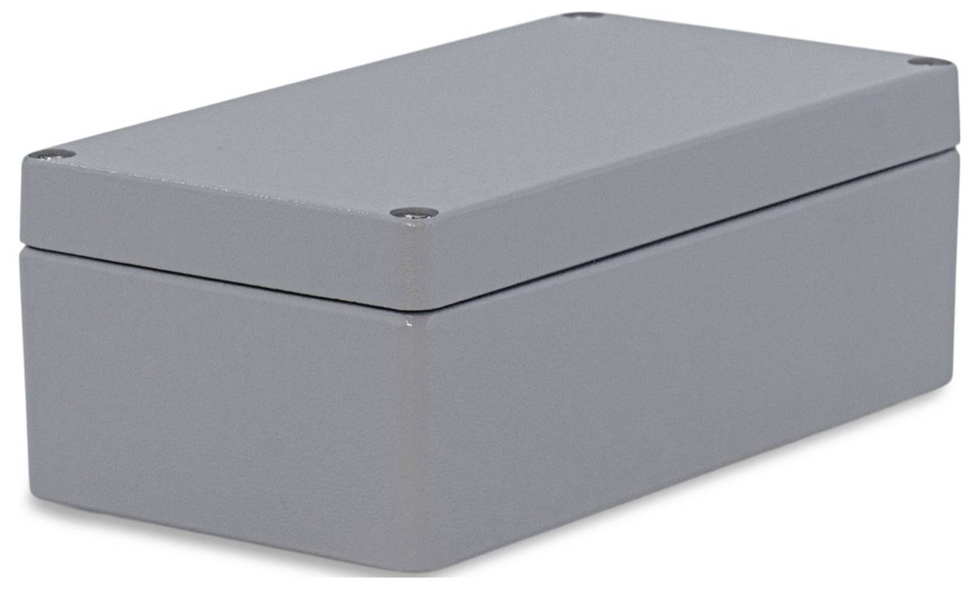 Boxexpert Alster 22012081 Gehäuse 120 x 220 x 81 Aluminium Silber-Grau 1St.