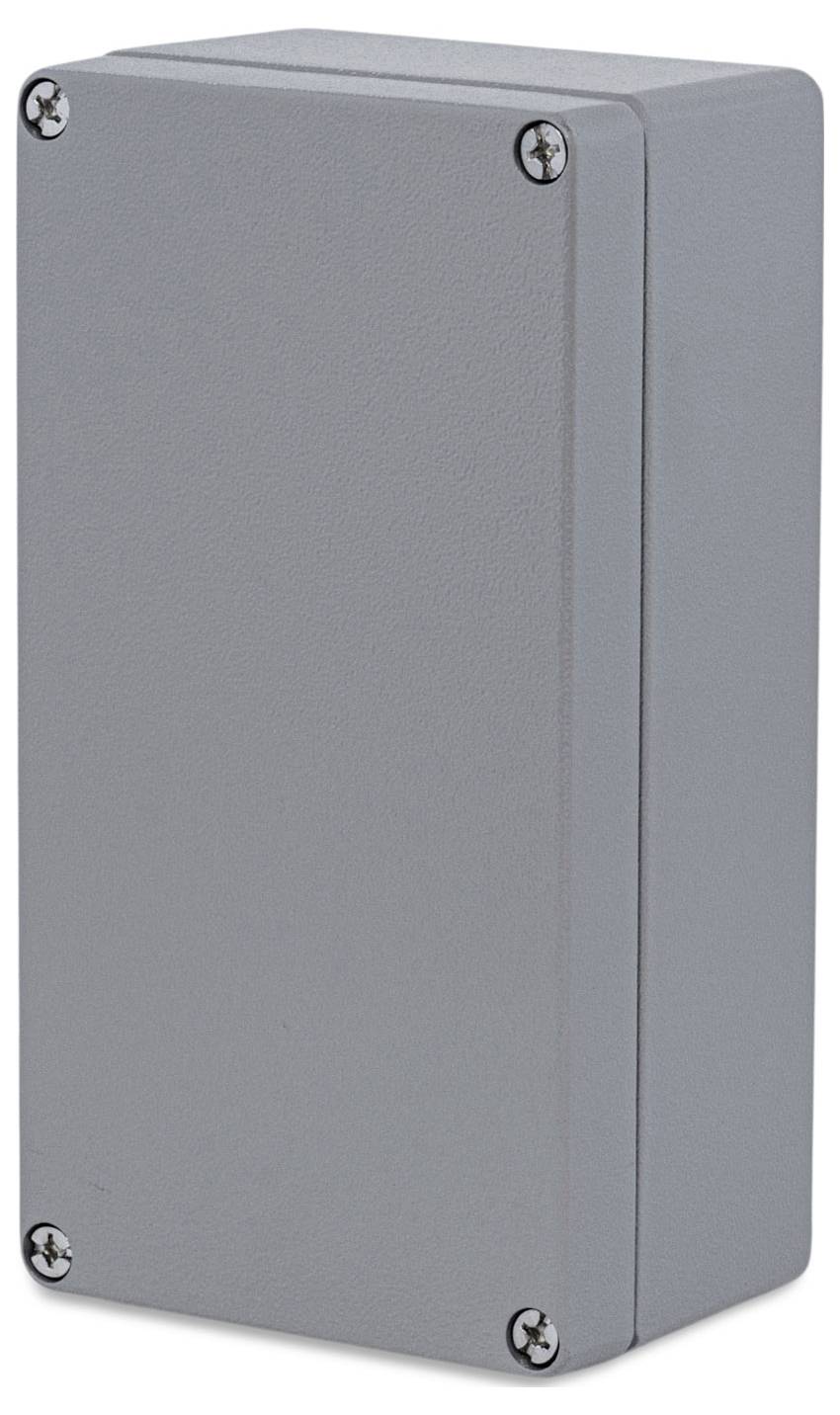 Boxexpert Alster 22012081 Gehäuse 120 x 220 x 81 Aluminium Silber-Grau 1St.
