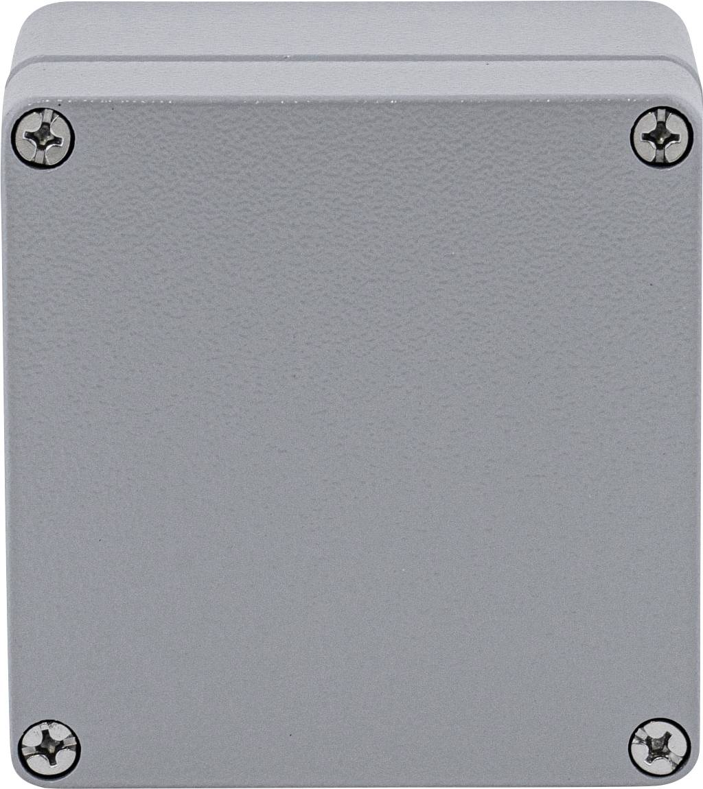 Boxexpert Alster 12212091 Gehäuse 120 x 122 x 91 Aluminium Silber-Grau 1St.