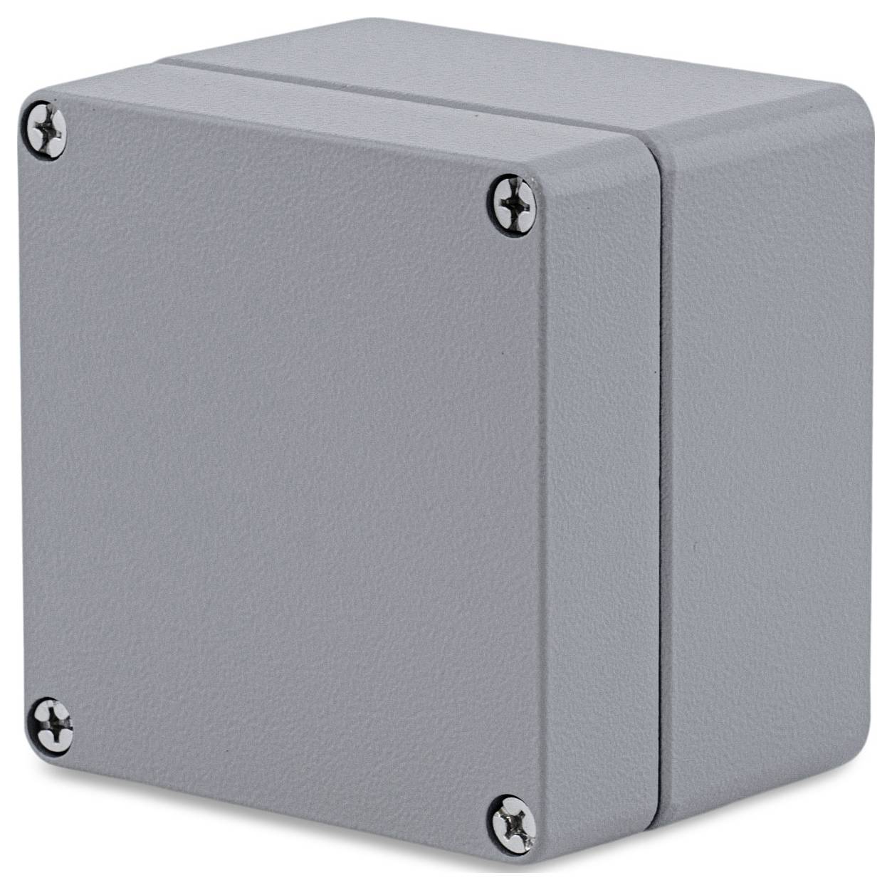 Boxexpert Alster 12212091 Gehäuse 120 x 122 x 91 Aluminium Silber-Grau 1St.