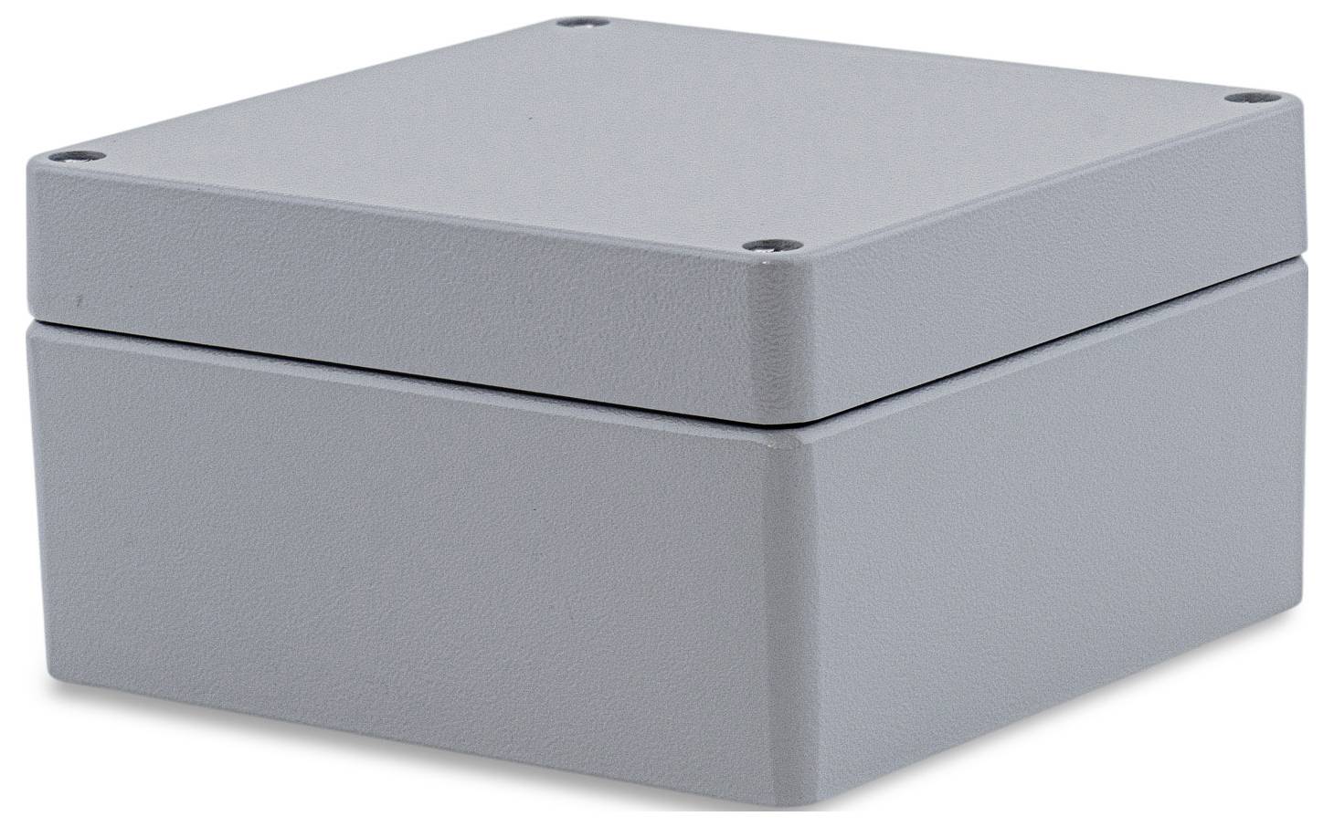 Boxexpert Alster 180180100 Gehäuse 180 x 180 x 100 Aluminium Silber-Grau 1St.
