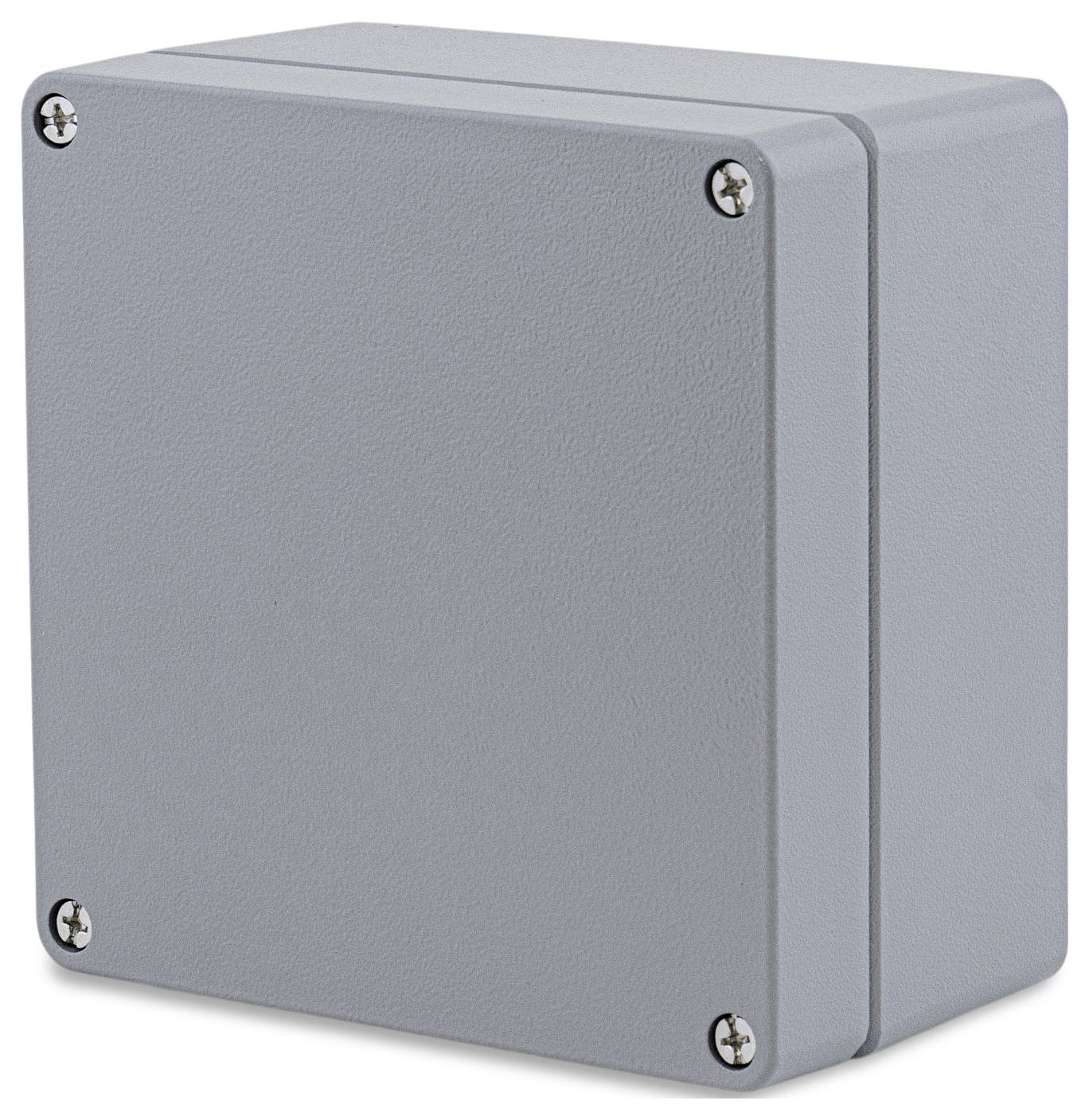 Boxexpert Alster 180180100 Gehäuse 180 x 180 x 100 Aluminium Silber-Grau 1St.