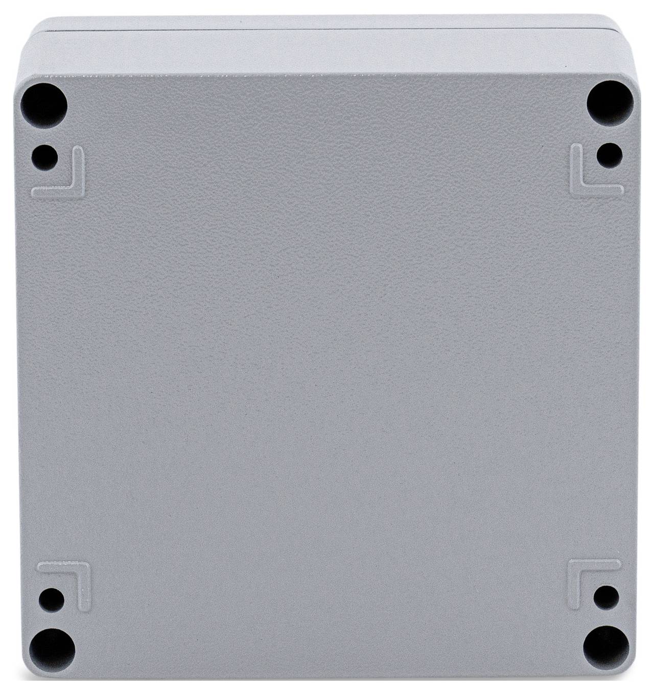 Boxexpert Alster 180180100 Gehäuse 180 x 180 x 100 Aluminium Silber-Grau 1St.