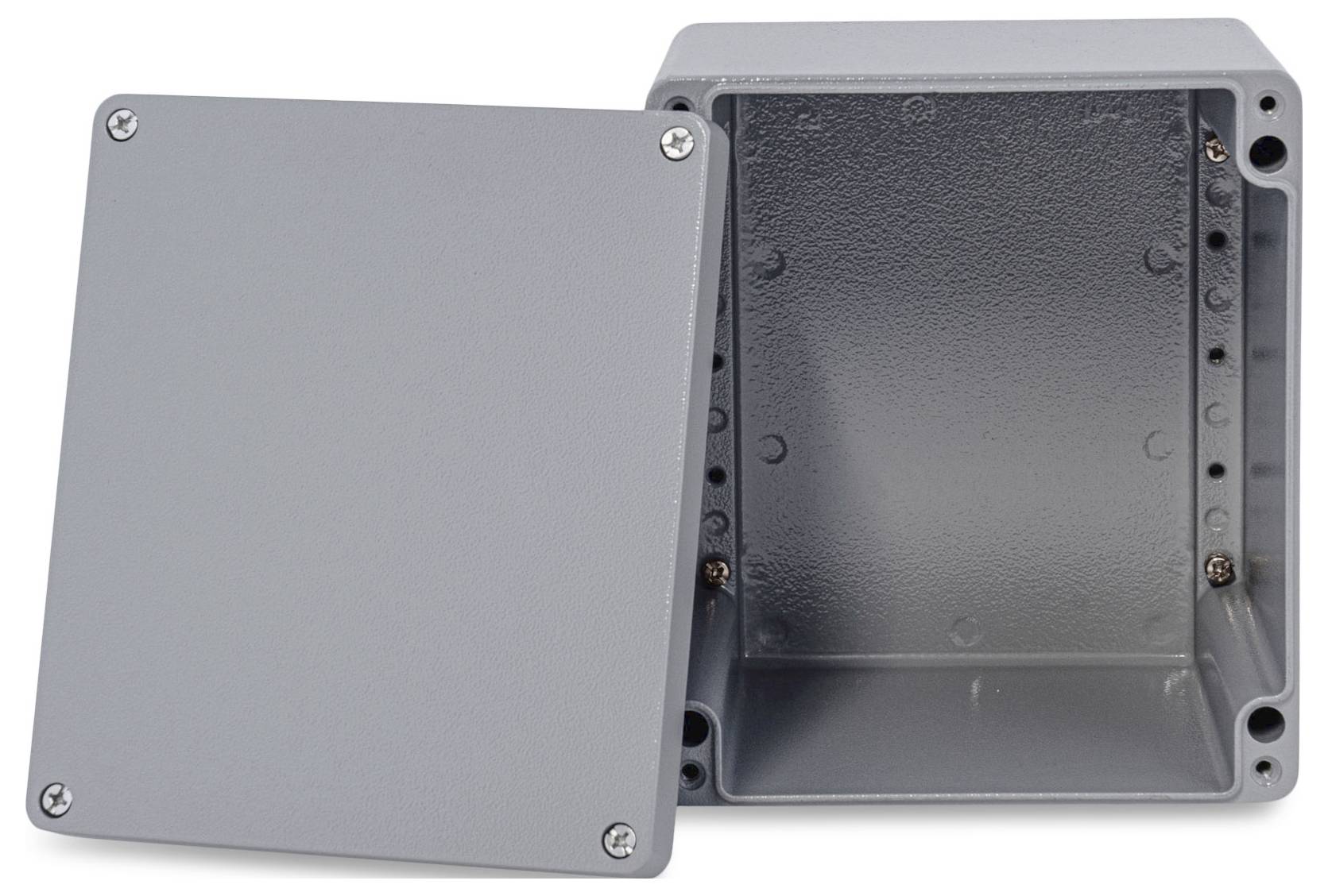 Boxexpert Alster 230200180 Gehäuse 200 x 230 x 180 Aluminium Silber-Grau 1St.