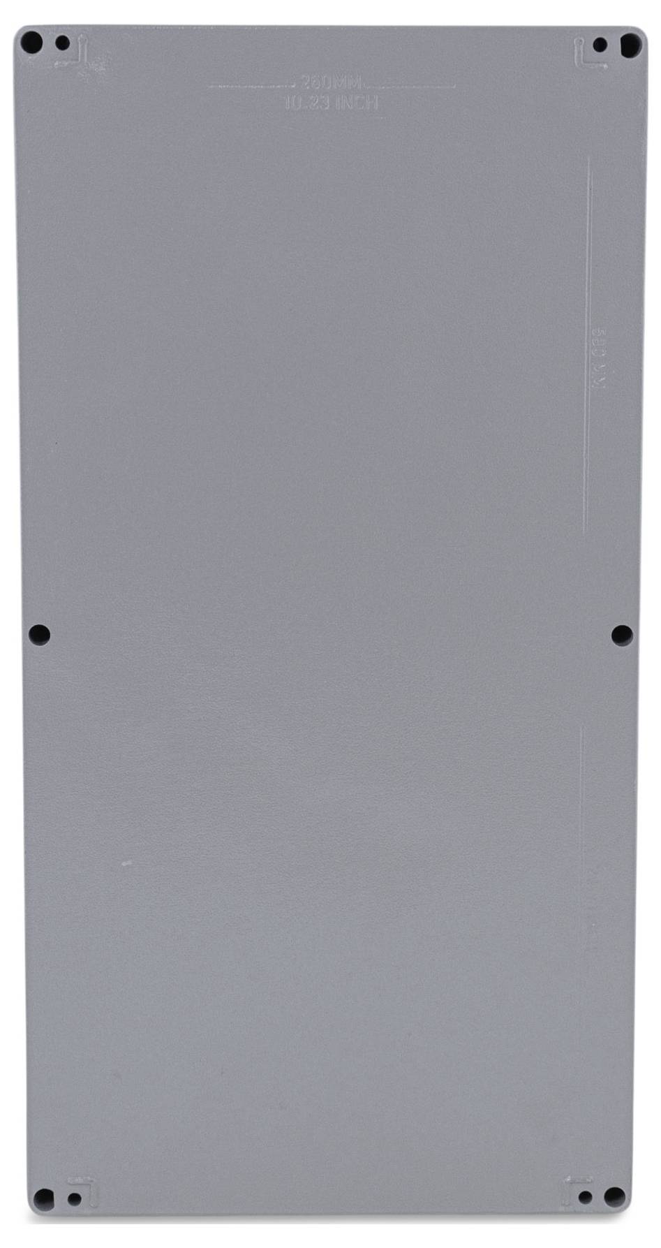 Boxexpert Alster 600310110 Gehäuse 310 x 600 x 111 Aluminium Silber-Grau 1St.