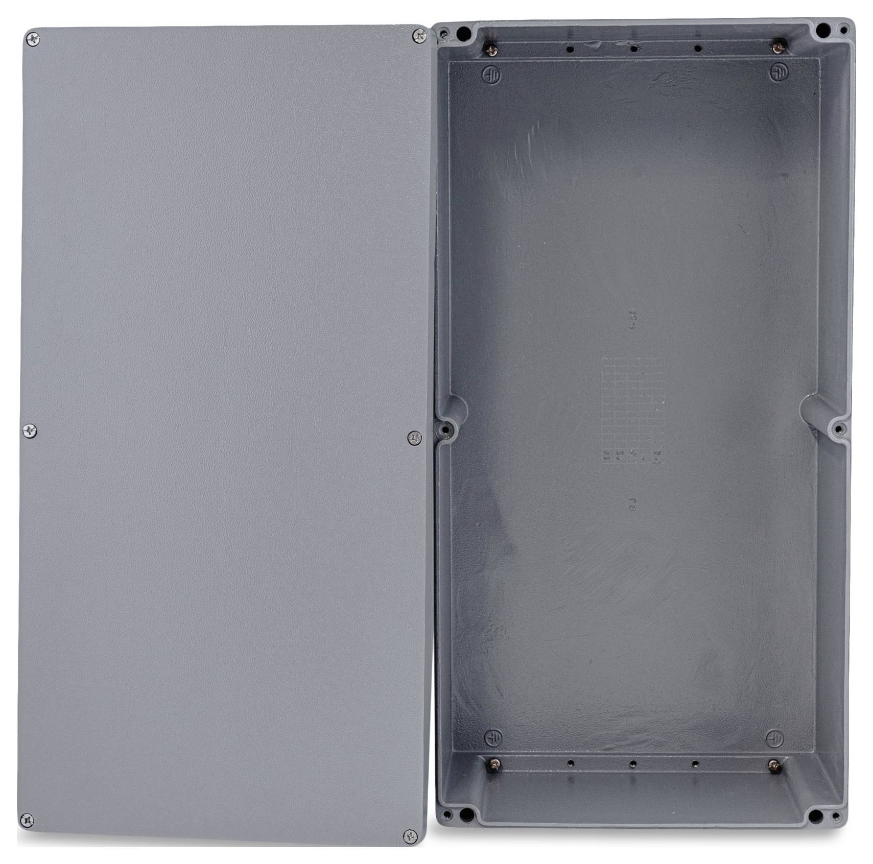 Boxexpert Alster 600310180 Gehäuse 310 x 600 x 180 Aluminium Silber-Grau 1St.