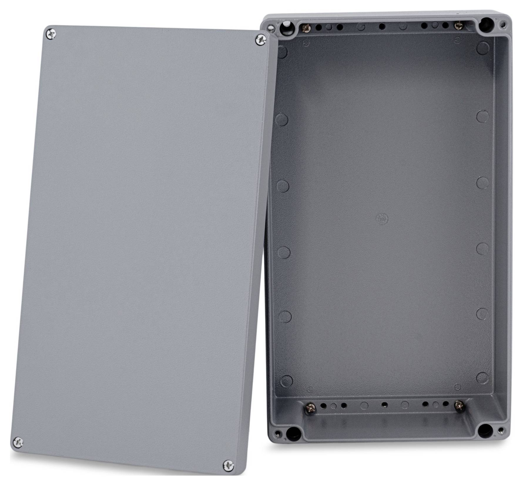 Boxexpert Alster 400230110 Gehäuse 230 x 400 x 110 Aluminium Silber-Grau 1St.