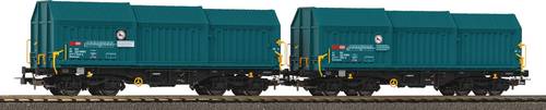 Piko H0 28304 H0 2er-Set Teleskophaubenwagen CH-SBB C der SBB