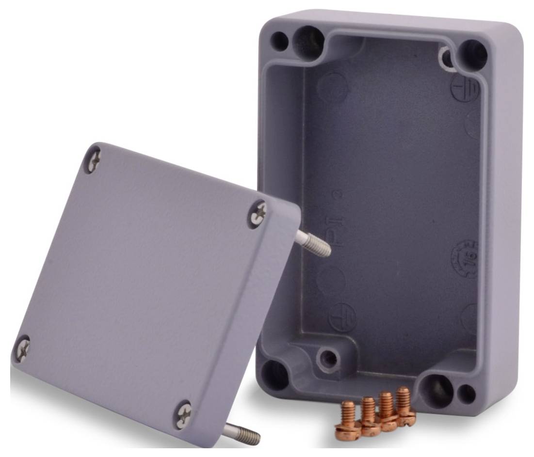 Boxexpert Alster 986434 Gehäuse 64 x 98 x 34 Aluminium Silber-Grau 1St.