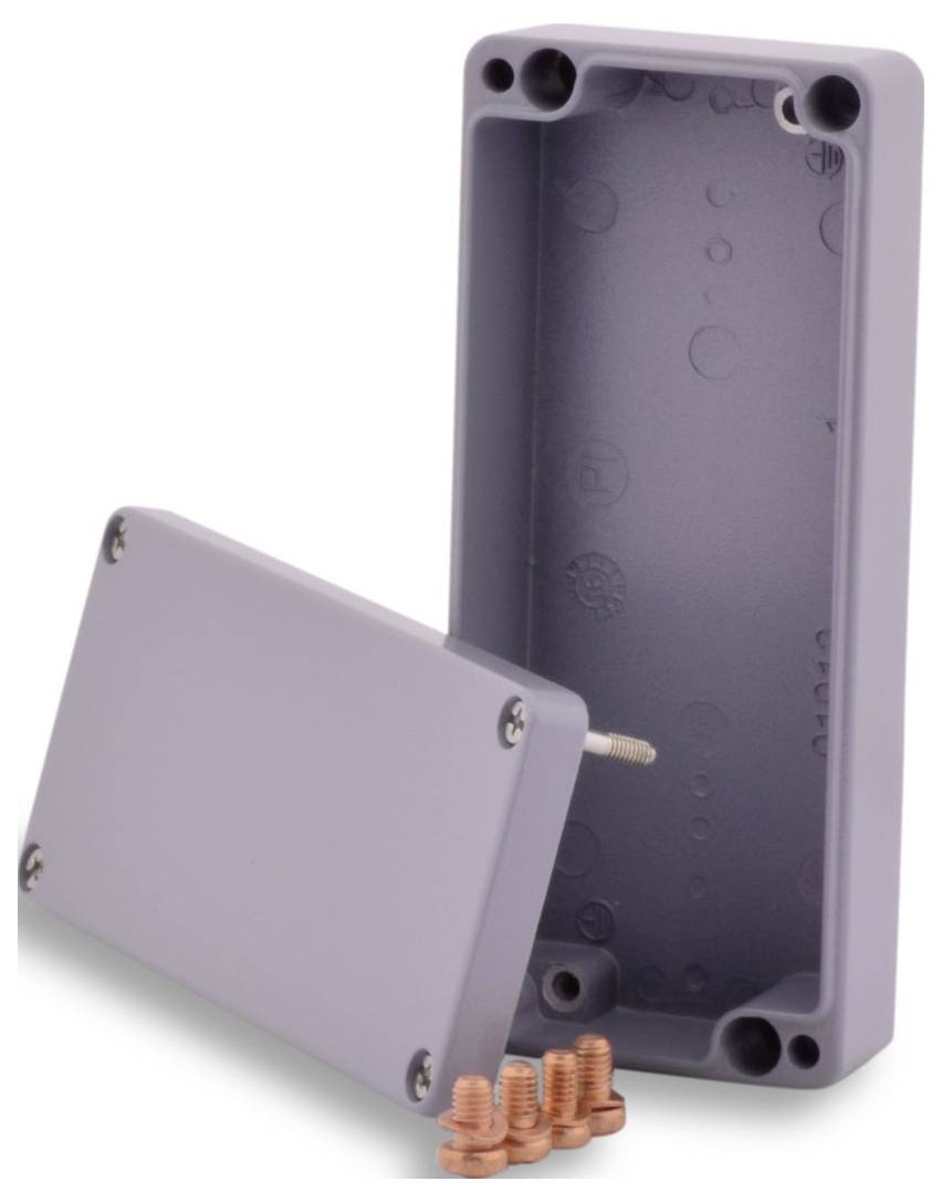 Boxexpert Alster 1506434 Gehäuse 64 x 150 x 34 Aluminium Silber-Grau 1St.