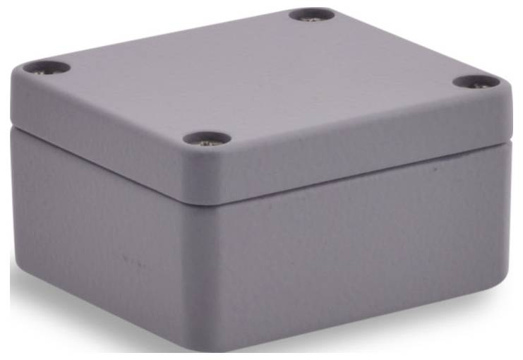 Boxexpert Alster 586434 Gehäuse 58 x 64 x 34 Aluminium Silber-Grau 1St.