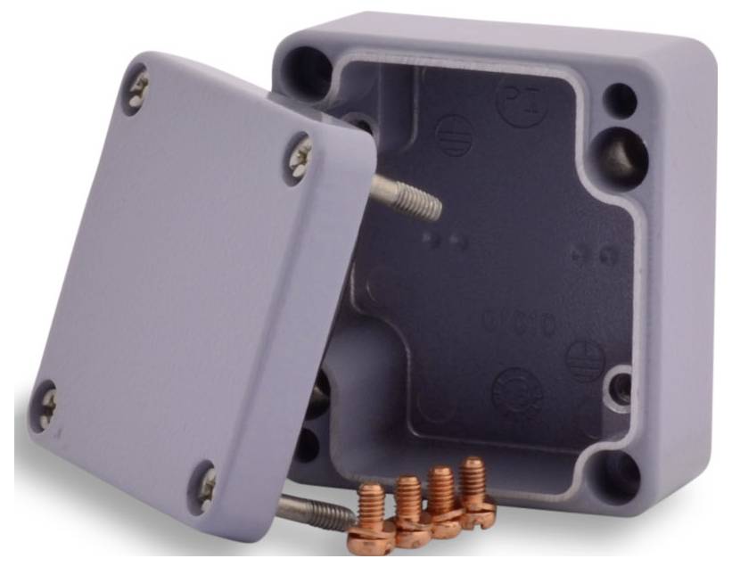 Boxexpert Alster 586434 Gehäuse 58 x 64 x 34 Aluminium Silber-Grau 1St.