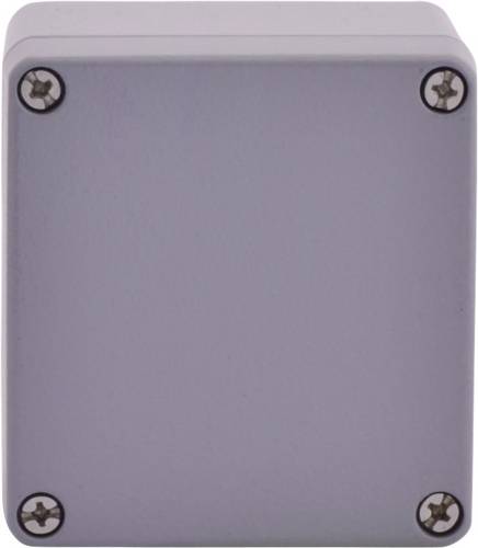 Boxexpert Alster 758057 Gehäuse 75 x 80 x 57 Aluminium Silber-Grau 1St.