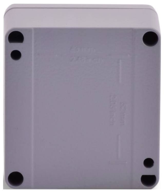 Boxexpert Alster 758057 Gehäuse 75 x 80 x 57 Aluminium Silber-Grau 1St.