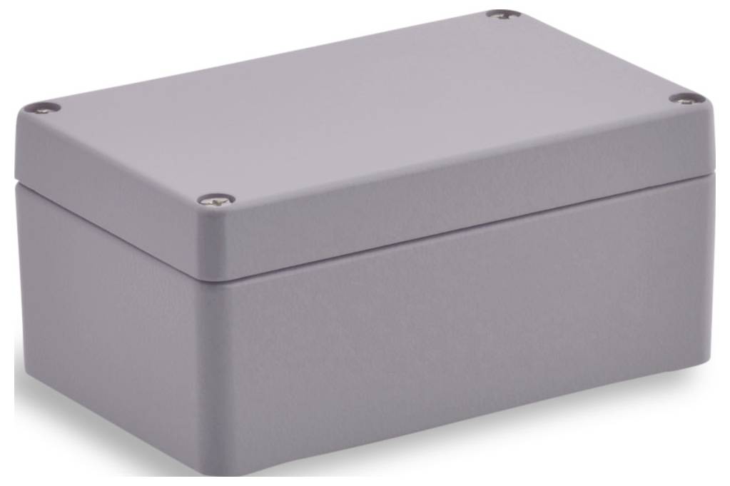 Boxexpert Alster 1258057 Gehäuse 80 x 125 x 57 Aluminium Silber-Grau 1St.