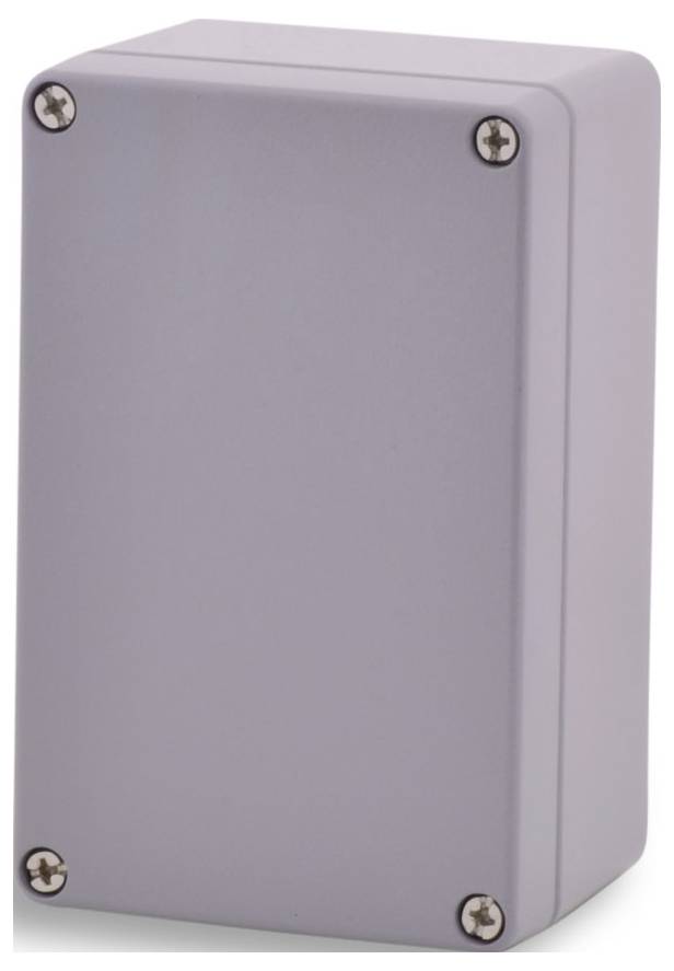 Boxexpert Alster 1258057 Gehäuse 80 x 125 x 57 Aluminium Silber-Grau 1St.