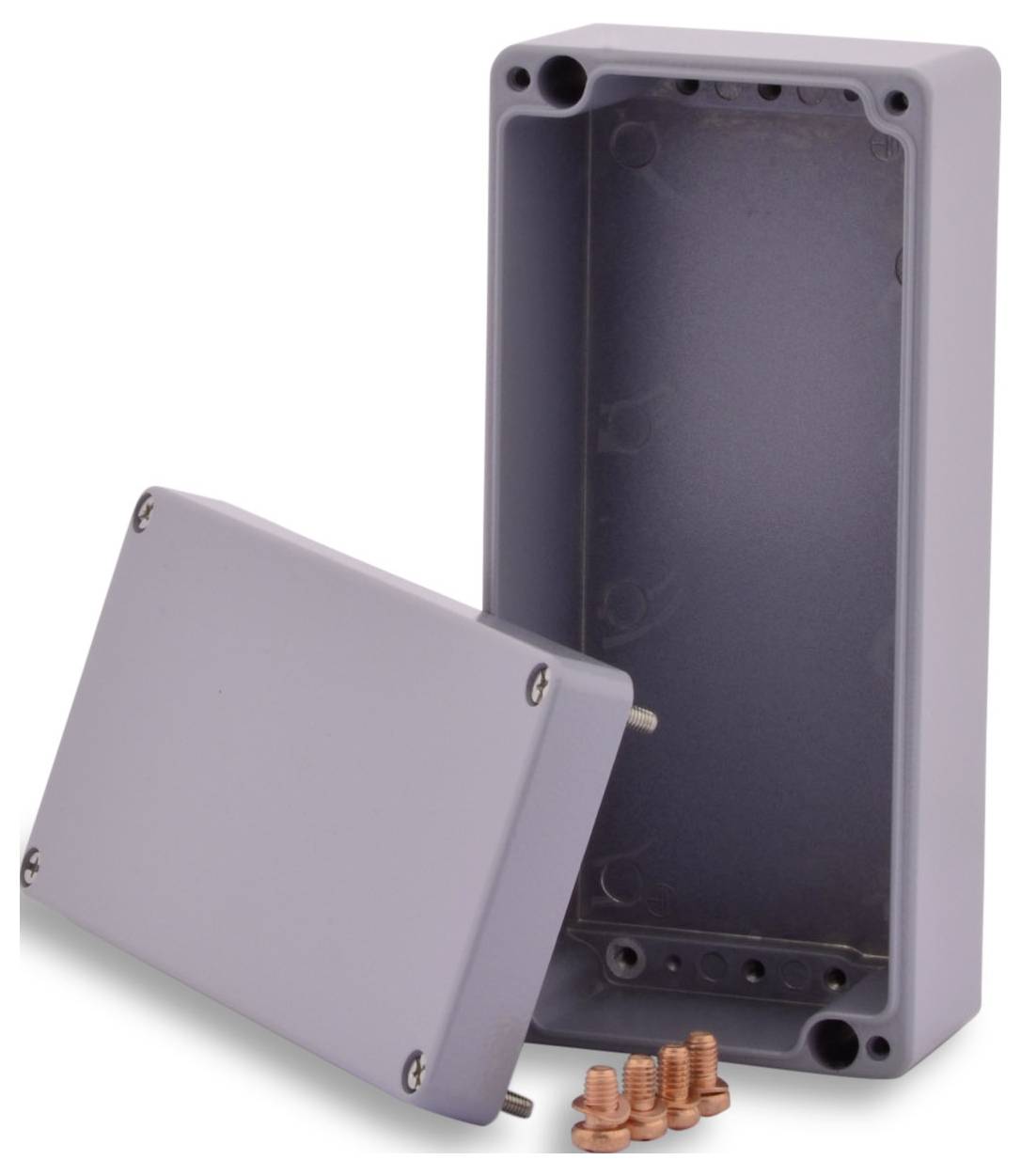 Boxexpert Alster 1758057 Gehäuse 80 x 175 x 57 Aluminium Silber-Grau 1St.