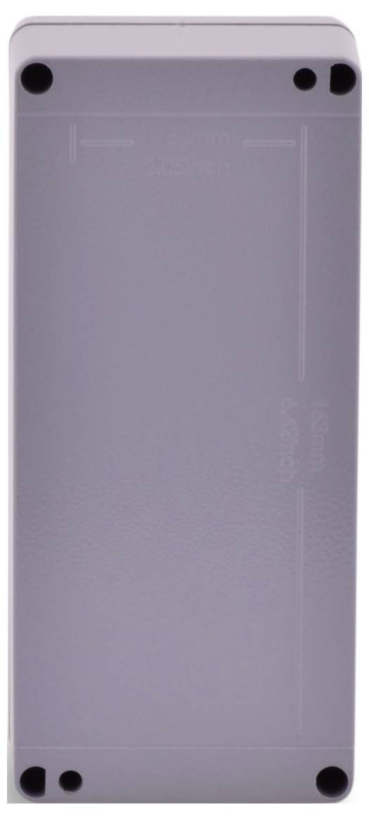 Boxexpert Alster 1758057 Gehäuse 80 x 175 x 57 Aluminium Silber-Grau 1St.