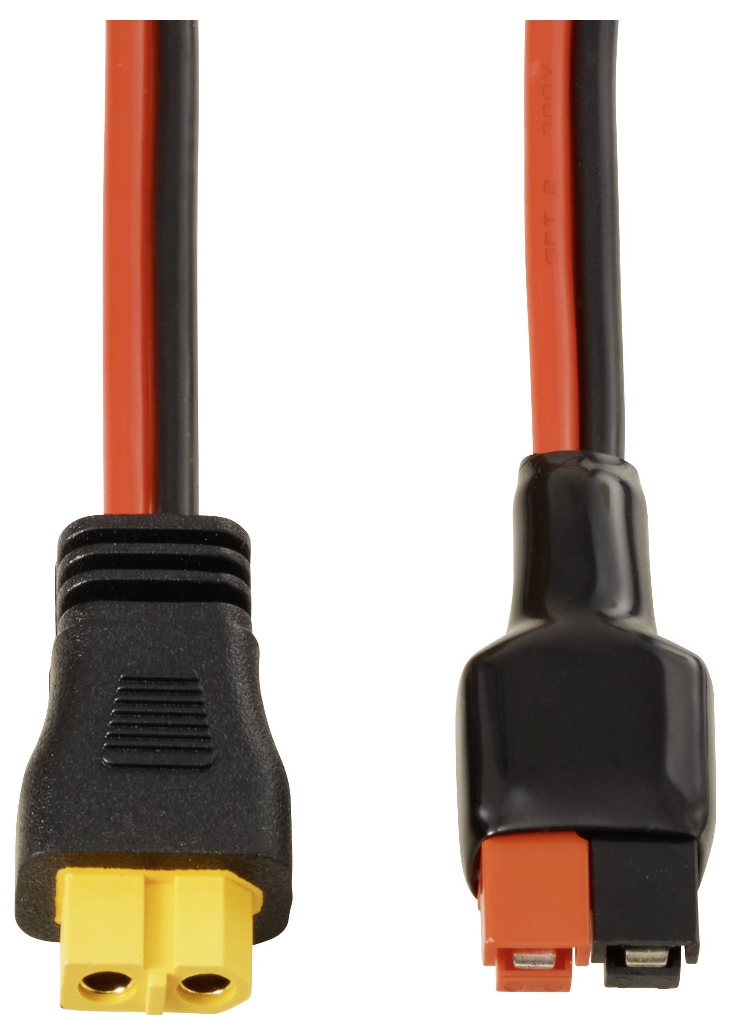 TRU COMPONENTS 30A Akkuanschluss an XT60-Kabel 0,5m TC-13619312 Schwarz, Rot Inhalt: 1St.