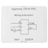 Shelly Ogemray smarter Relaisschalter 25A Schalt-Messaktor Bluetooth, Wi-Fi Shelly Ogemray smarter Relaisschalter 25A Schalt-Messaktor Bluetooth, Wi-Fi