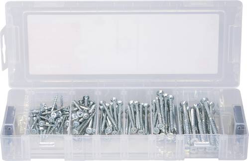 Fischer 560094 MiniFixTainer PowerFast II Senkkopfschraube Innenvielzahn Stahl galvanisch verzinkt 1