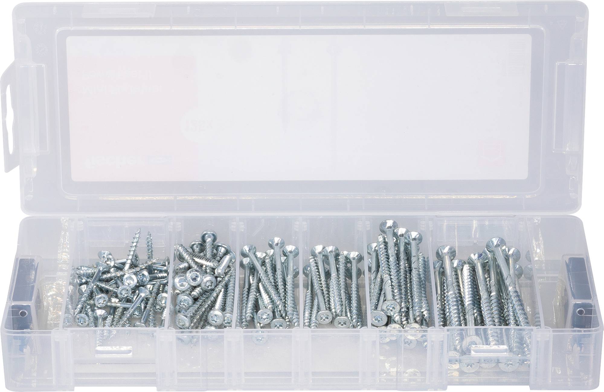 Fischer 560094 MiniFixTainer PowerFast II Senkkopfschraube Innenvielzahn Stahl galvanisch verzinkt