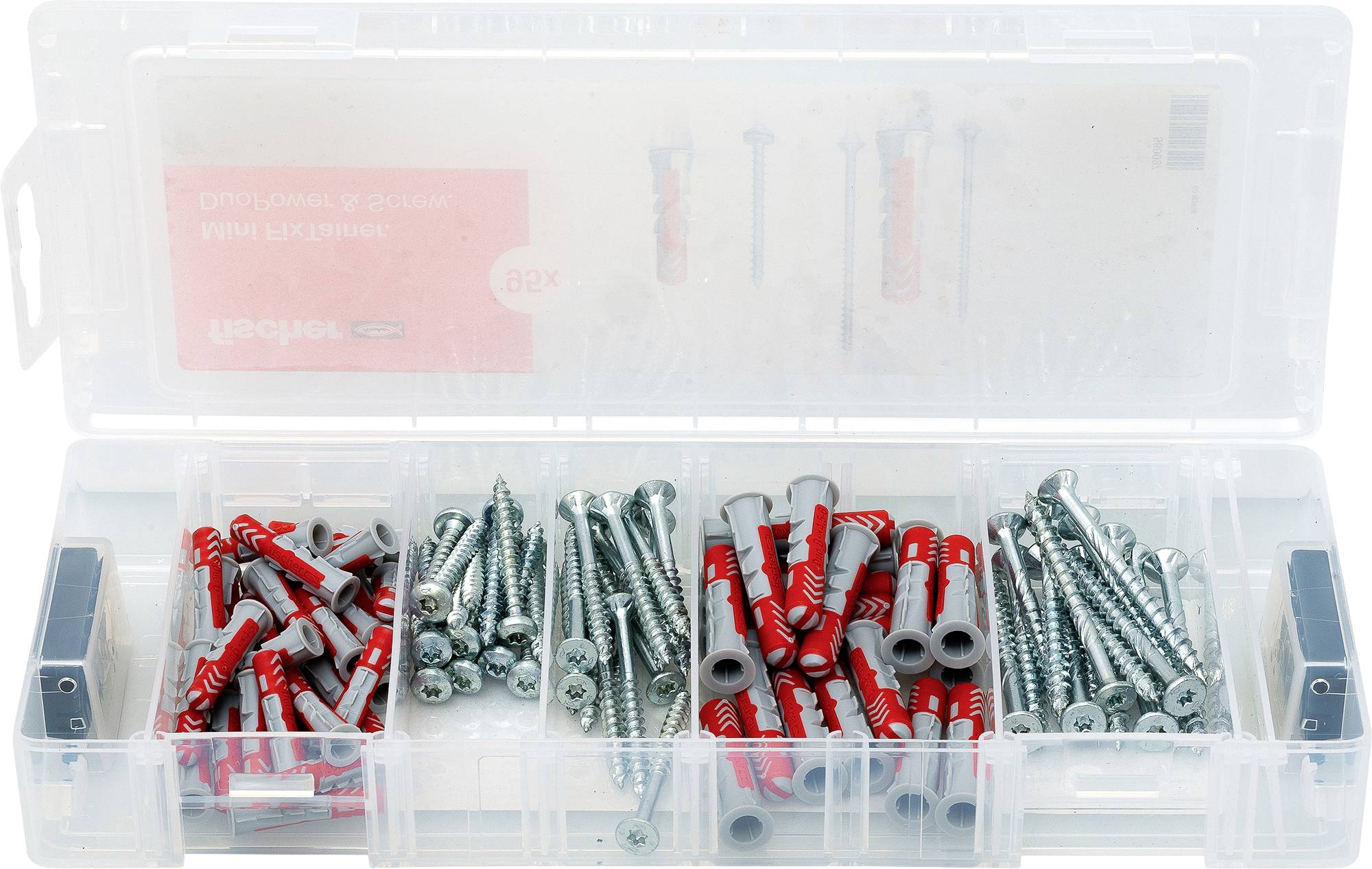 Fischer 560097 MiniFixTainer DuoPower Befestigungsset 95St.