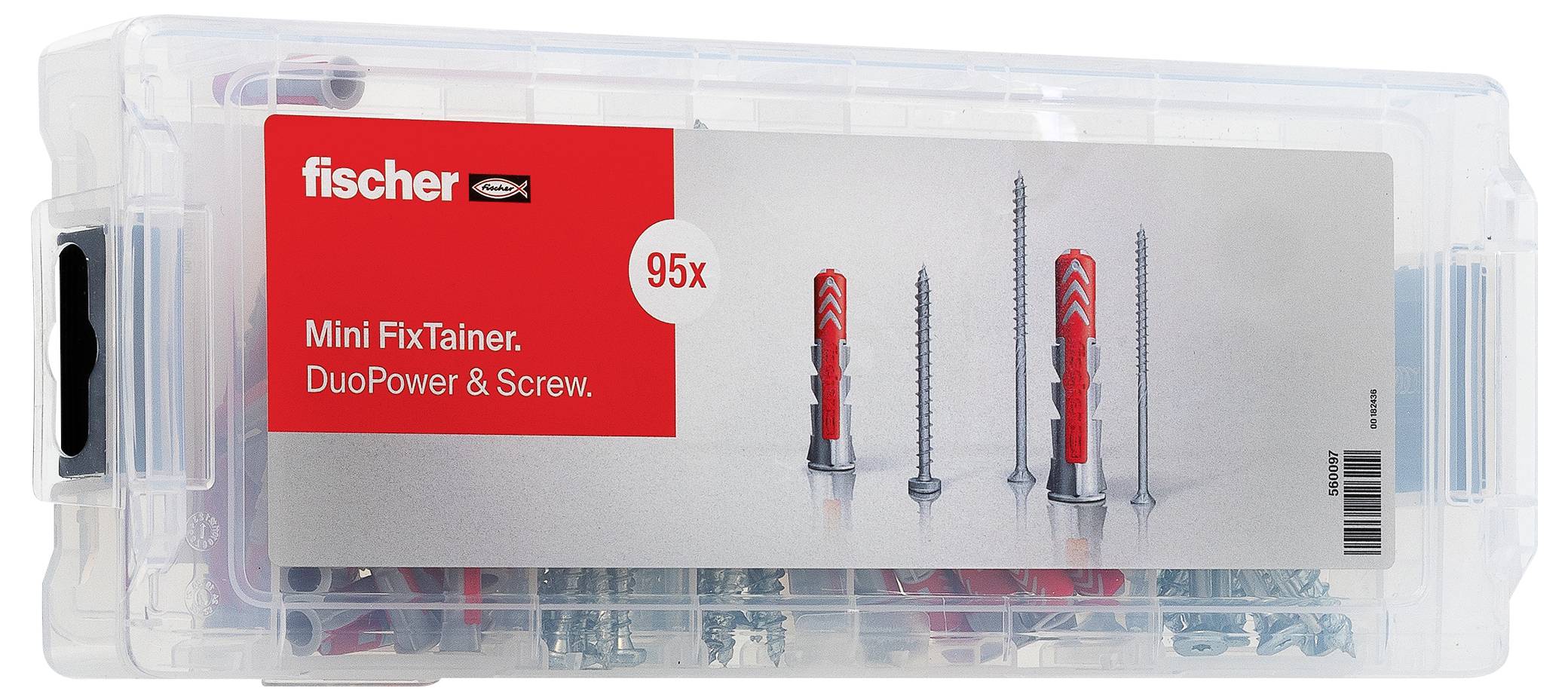 Fischer 560097 MiniFixTainer DuoPower Befestigungsset 95St.