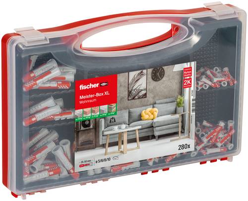 Fischer 577157 Meister-Box XL Dübel-Sortimentsbox 280St.