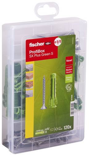 Fischer 567898 ProfiBox SX Plus Green Befestigungsset 120St.