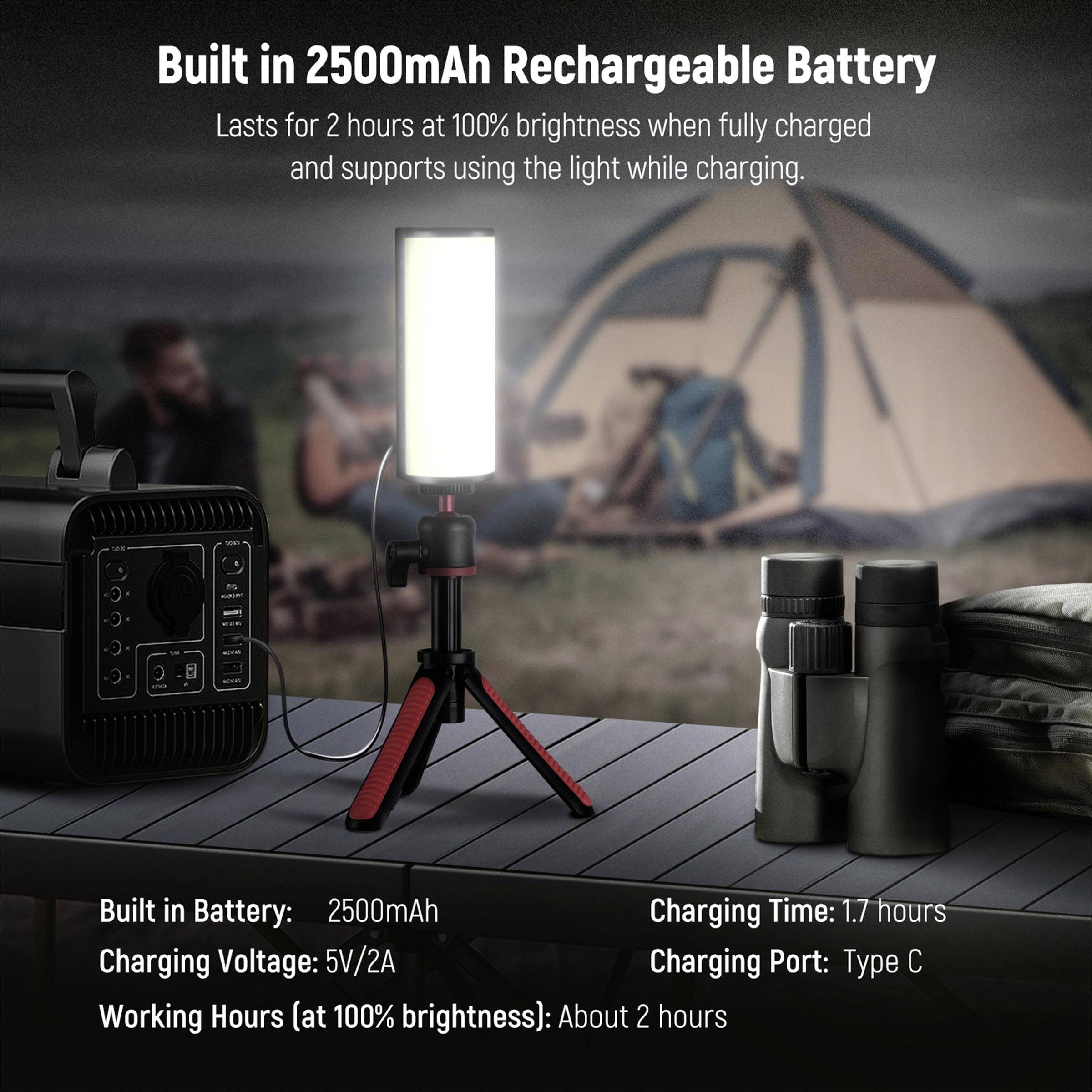 Neewer TL96 Mini-Stablicht, magnetisch LED Videoleuchte