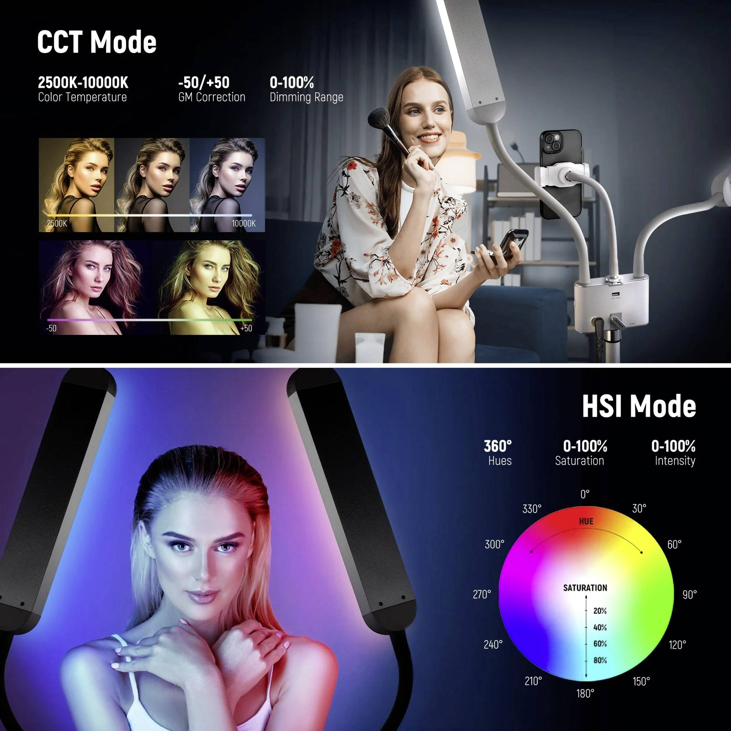 Neewer BH40C LED Videoleuchte